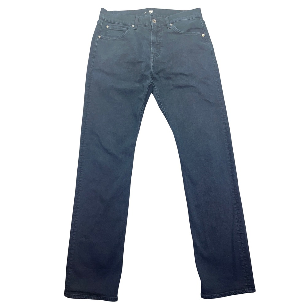 7 For All Mankind Slim Jeans Dark Wash Denim Everyday Casual Size 31‎